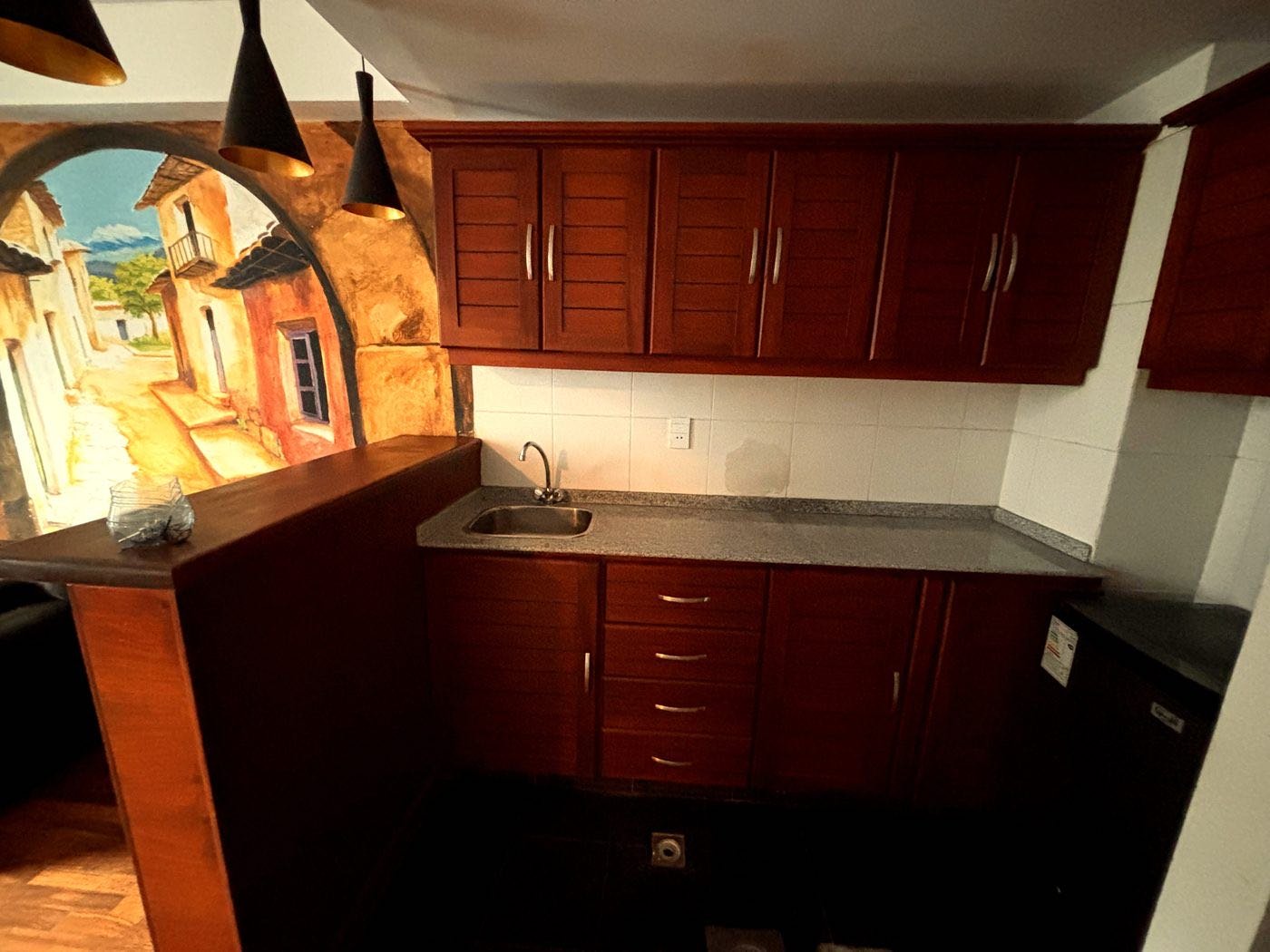 Departamento, cocina equipada, Hotel Berlina La Paz