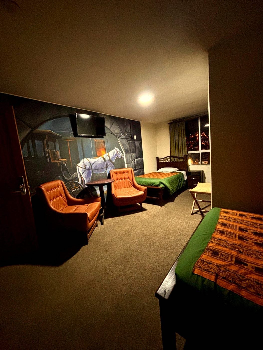 Habitación triple, vista 3, Hotel Berlina La Paz